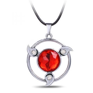 Collar periférico de Anime Naruto, adorno Xiao, organización Itachi Uchiha  Sharingan, colgante de acero de titanio, regalo para estudiantes -  AliExpress