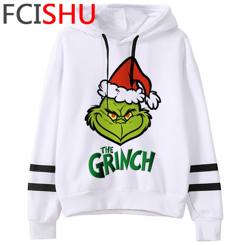 Grinch Navidad Sudaderas Con Capucha De Los Hombres 2021 De Gran Tama o Impreso M s El Masculino hip hop