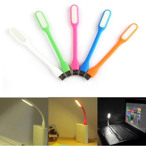  iMBPrice - Lámpara LED portátil mini USB (blanco cálido) con  ángulo de ajuste flexible para PC y Mac, portátil, banco de energía, color  negro : Electrónica