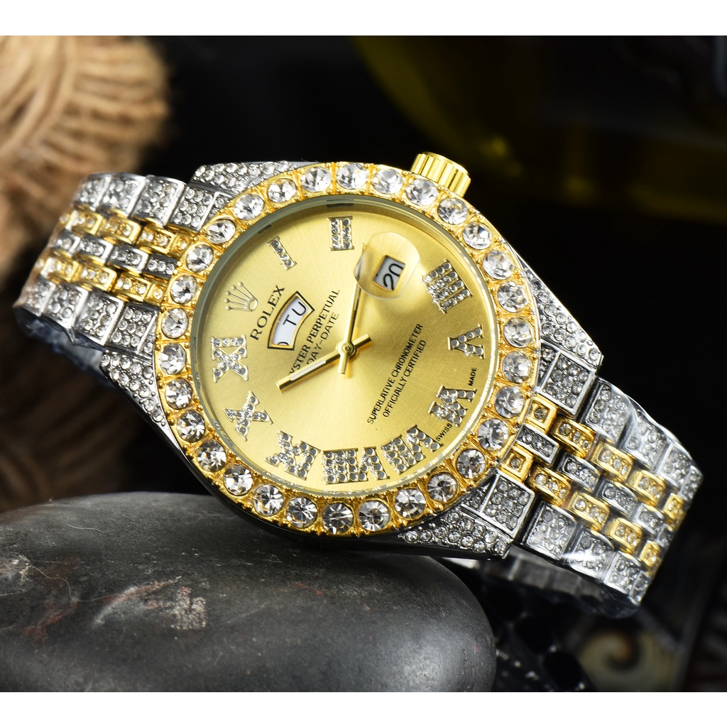 Reloj rolex 2025 con diamantes precio