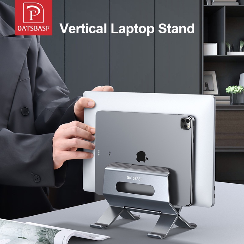  Macally Soporte vertical para laptop para escritorio
