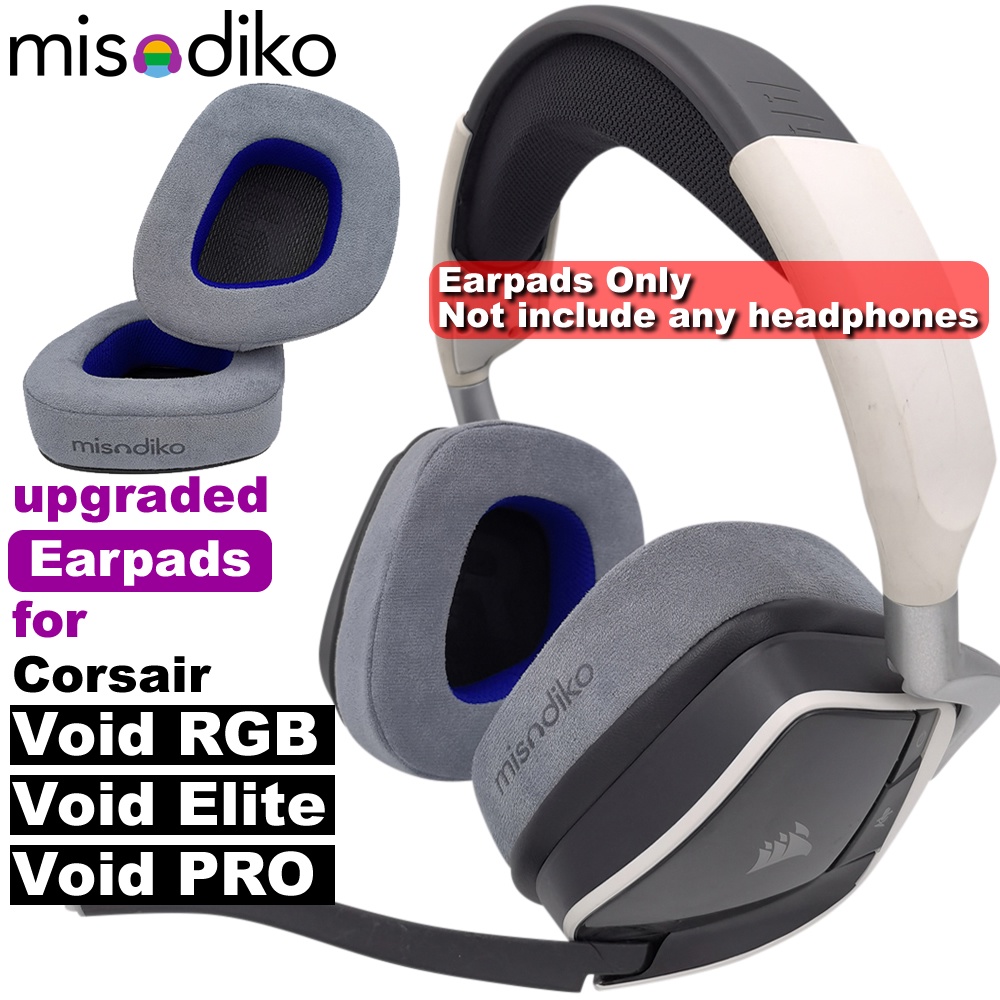 Misodiko almohadillas de repuesto mejoradas para auriculares para
