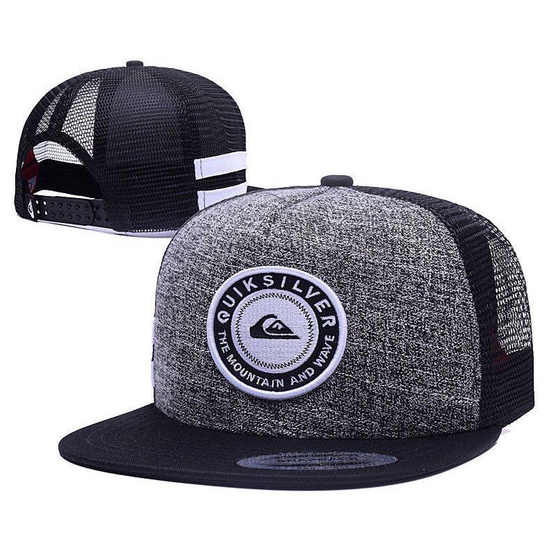 Quiksilver Snapback Surf Ski Ocio Verano Malla Gorras De Beisbol Mujeres Hombres Sombreros