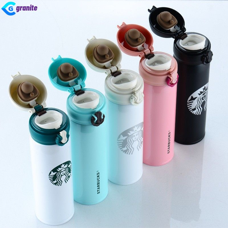 Starbucks termo de botella de agua en diferentes colores, conveniente
