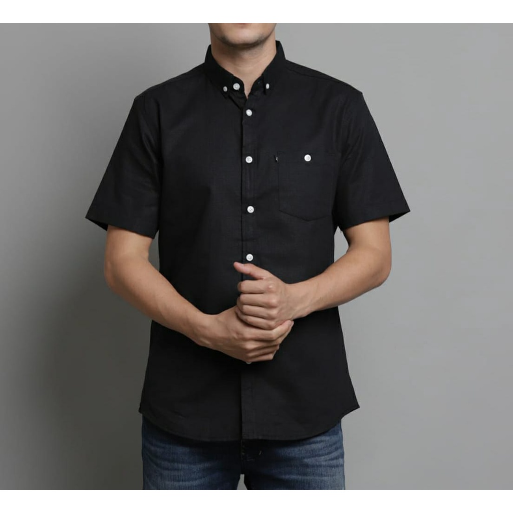 Camisa cheap negra lisa