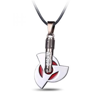 Collar periférico de Anime Naruto, adorno Xiao, organización Itachi Uchiha  Sharingan, colgante de acero de titanio, regalo para estudiantes -  AliExpress