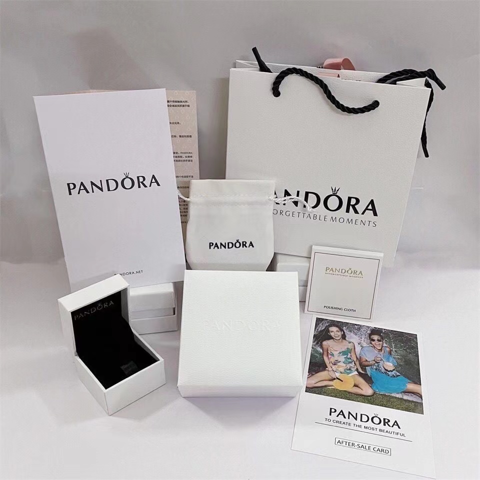thumbnail image 1 of ️️Original Pandora Caja De Embalaje Pulsera Collar Anillo Contador Regalo Caja, 1 of 4