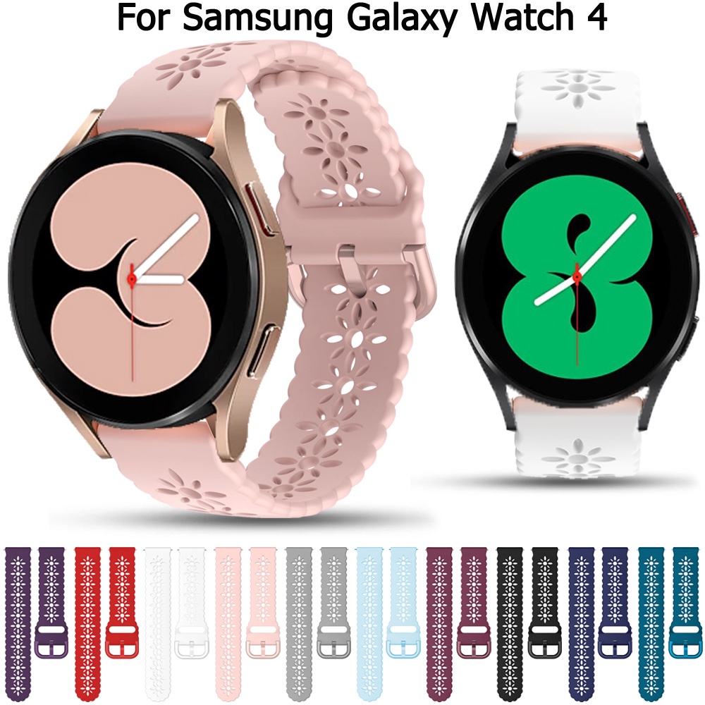10 correas compatibles con Samsung Galaxy Watch 4, correa de repuesto de  silicona ajustable para Galaxy Watch4 Classic 46mm/Classic 42mm, Galaxy 4