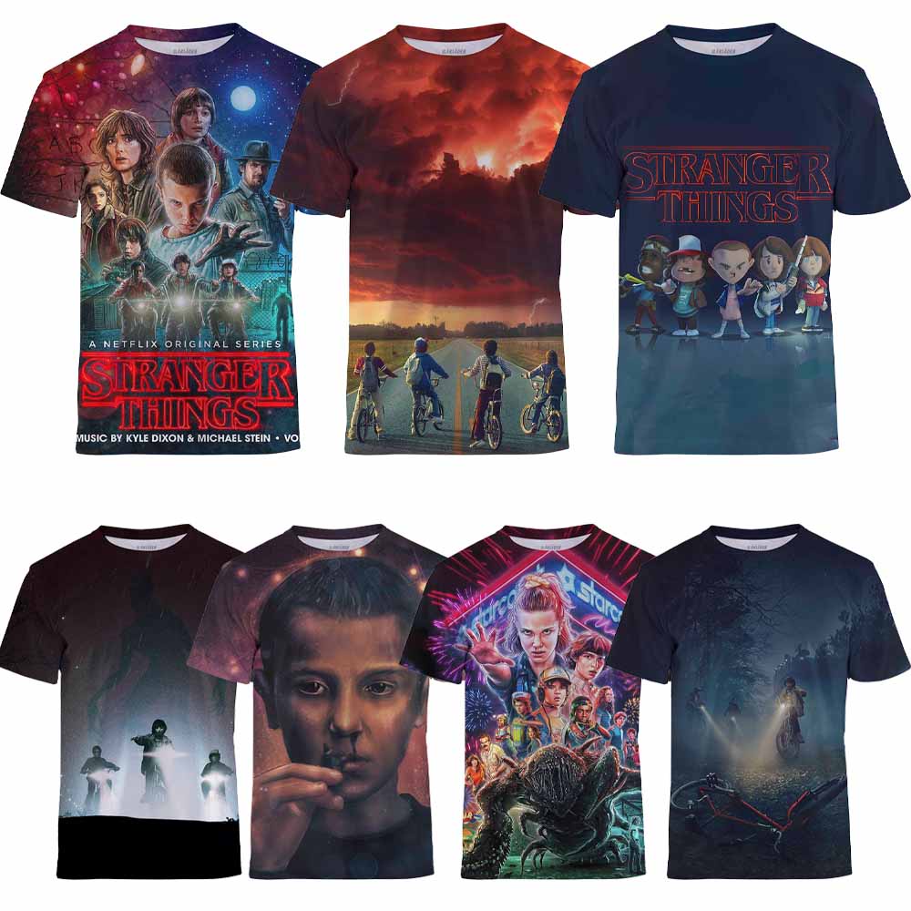 Playeras de stranger things best sale para niños