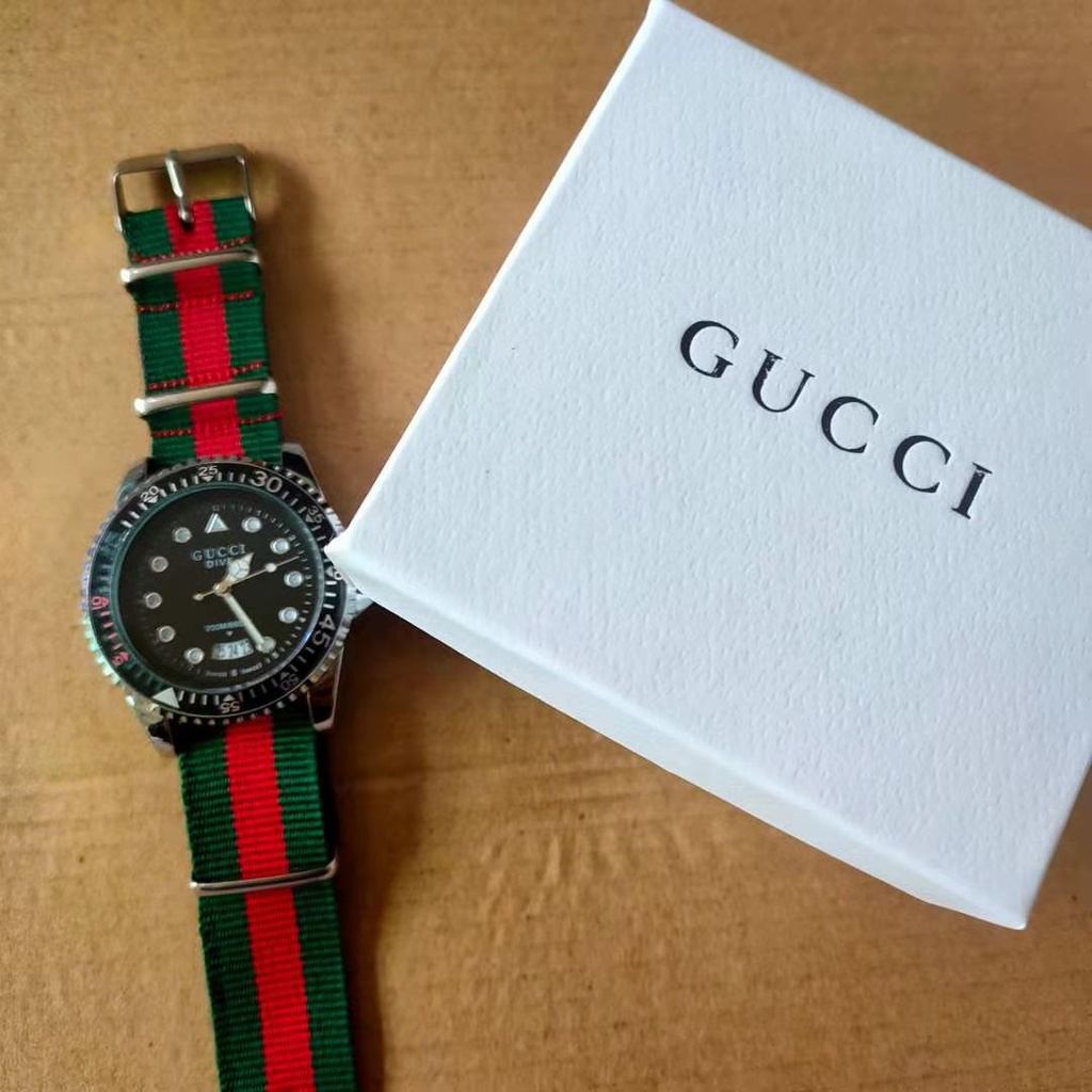 with Box Reloj De Pulsera Rolex GUCCI De Cuarzo Para Hombre