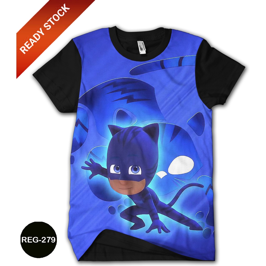 Pj Masks camiseta infantil PJ Masks serie de dibujos animados animación infantil REG279