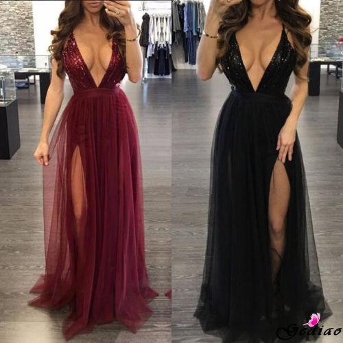 Vestidos Largos De Las Mujeres/casual/Casuales/Largo De Fiesta De Noche  Nuevo Estilo De Color Sólido Dobladillo Grande Vestido Muje 628 6