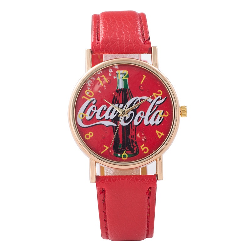 POPPY Coca Cola Reloj Moda Creativo Unisex Casual De