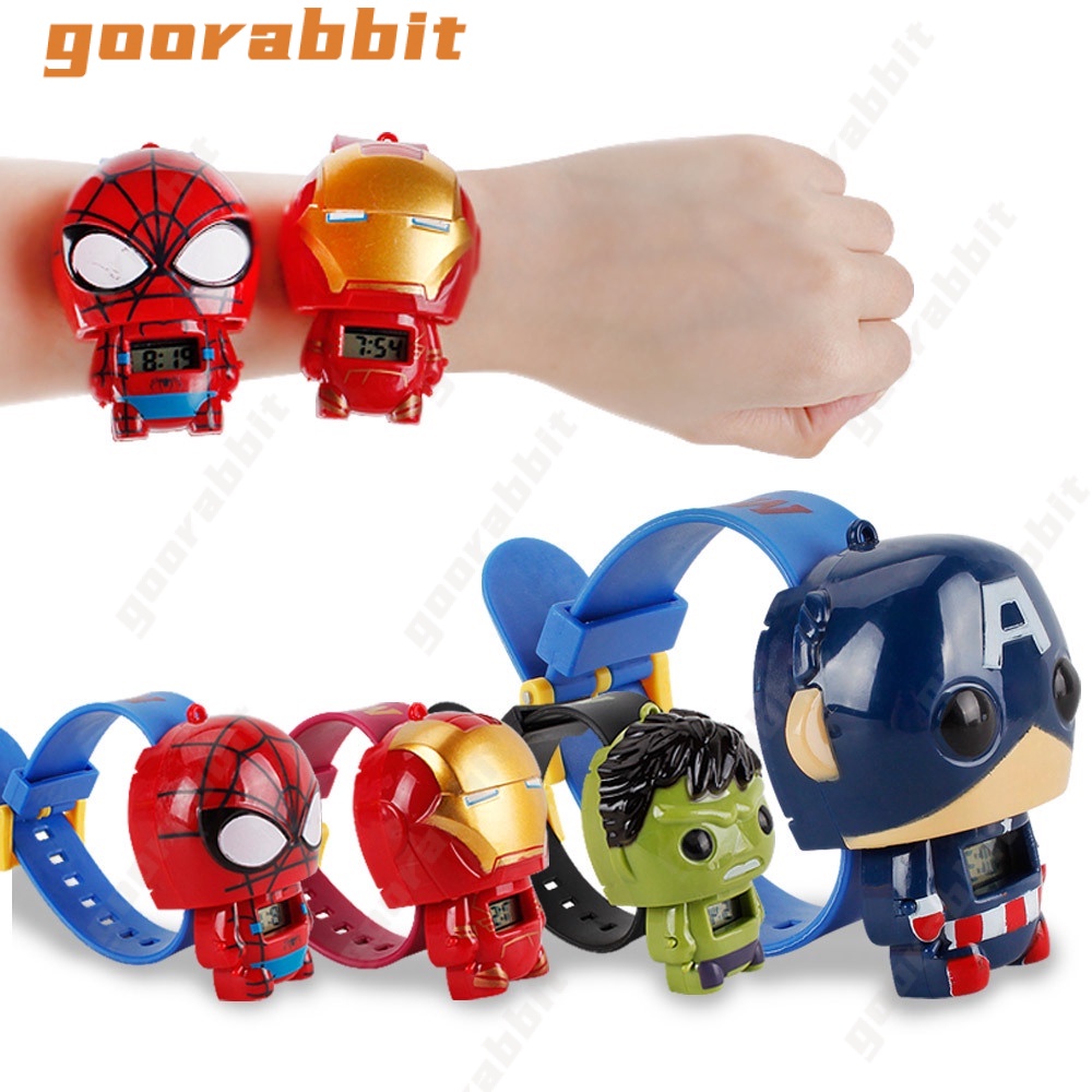 Reloj para niños de superheroes new arrivals