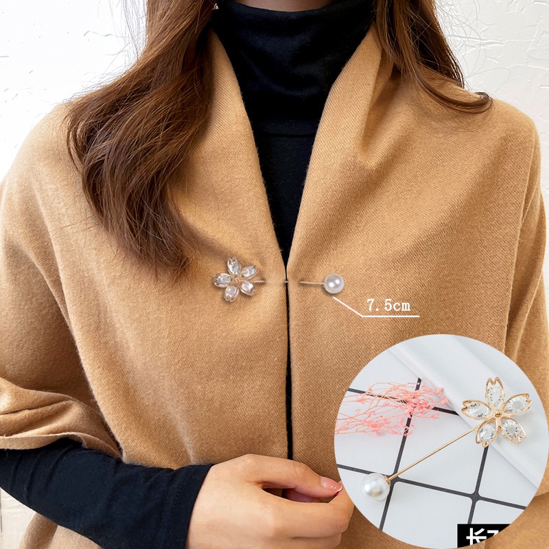 Broche Nico De Perlas Para Mujer, Pin De Solapa De Circonita Cbica Para