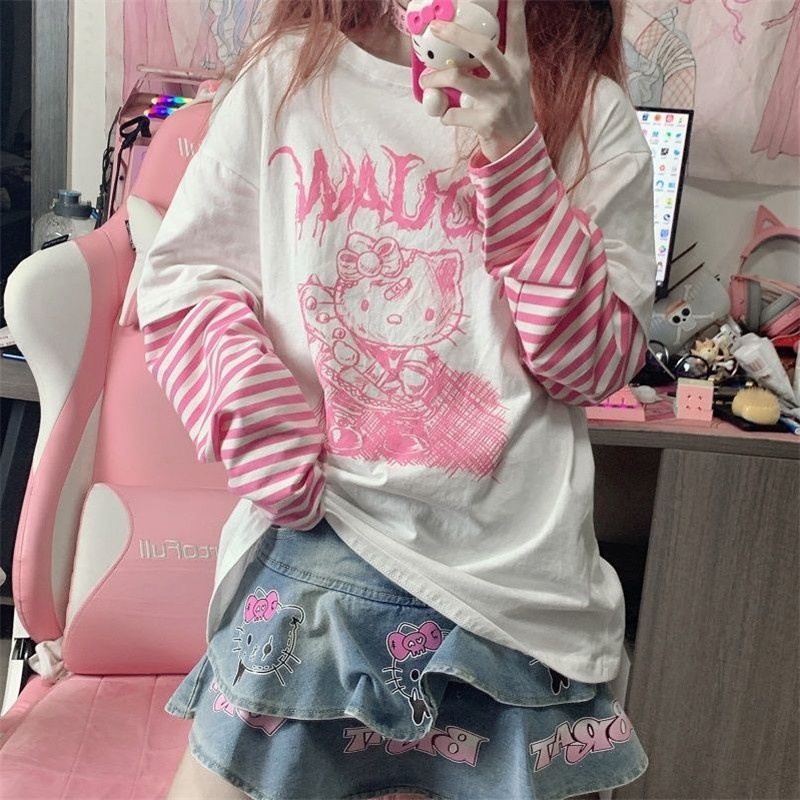 Blusas de hello online kitty dama