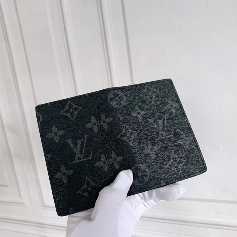 [Listo Para Enviar] Original De Alta Calidad Louis Vuitton LV Negro A  Cuadros De Cuero Impreso Casual Bolso De Los Hombres Mochila
