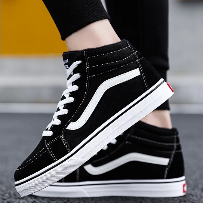 Vans OLD SKOOL negro blanco SK8 VANS | Shopee México