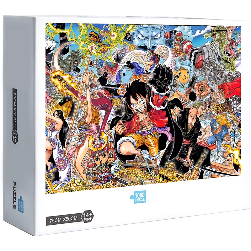 One Piece Barco Puzzle 3D - Juguete Amantes del Anime Luffy Zoro