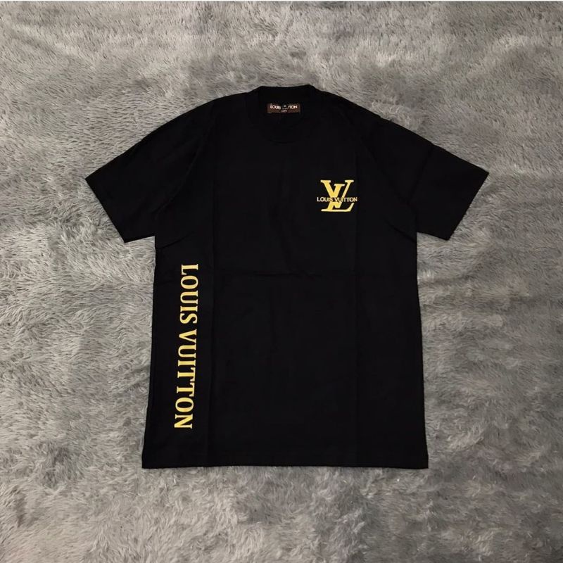 Camiseta LV LOUIS VUITTON SIGNATURE Hombres Mujeres Peinado 30