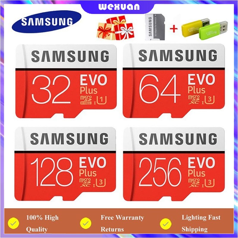 Micro sd samsung evo plus 256gb hot sale
