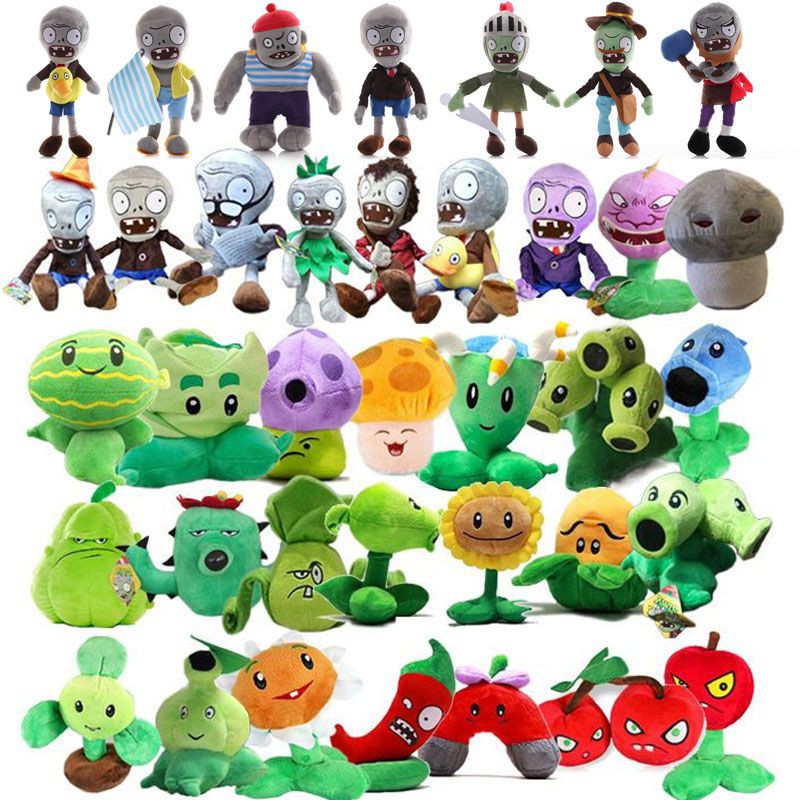 Plantas contra zombies peluches on sale