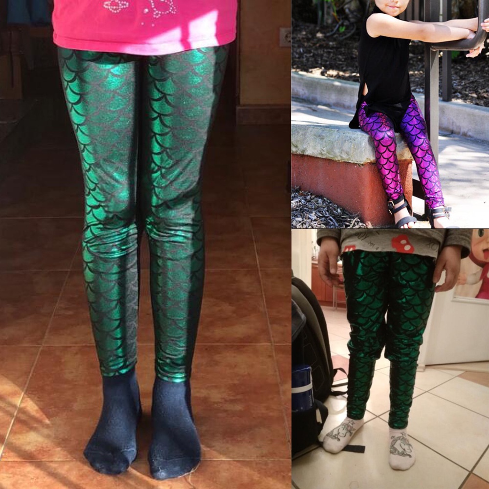 Leggins de sirena online para niña