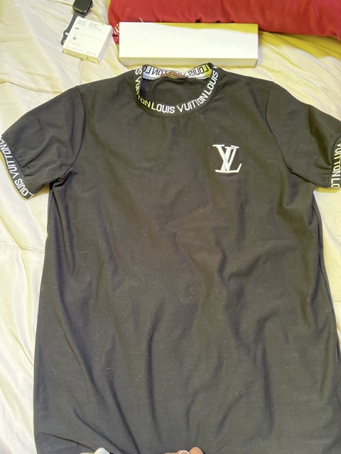 M-3XL Lv Camiseta De Algodão Com Estampa De Louis Vuitton Npw-usa