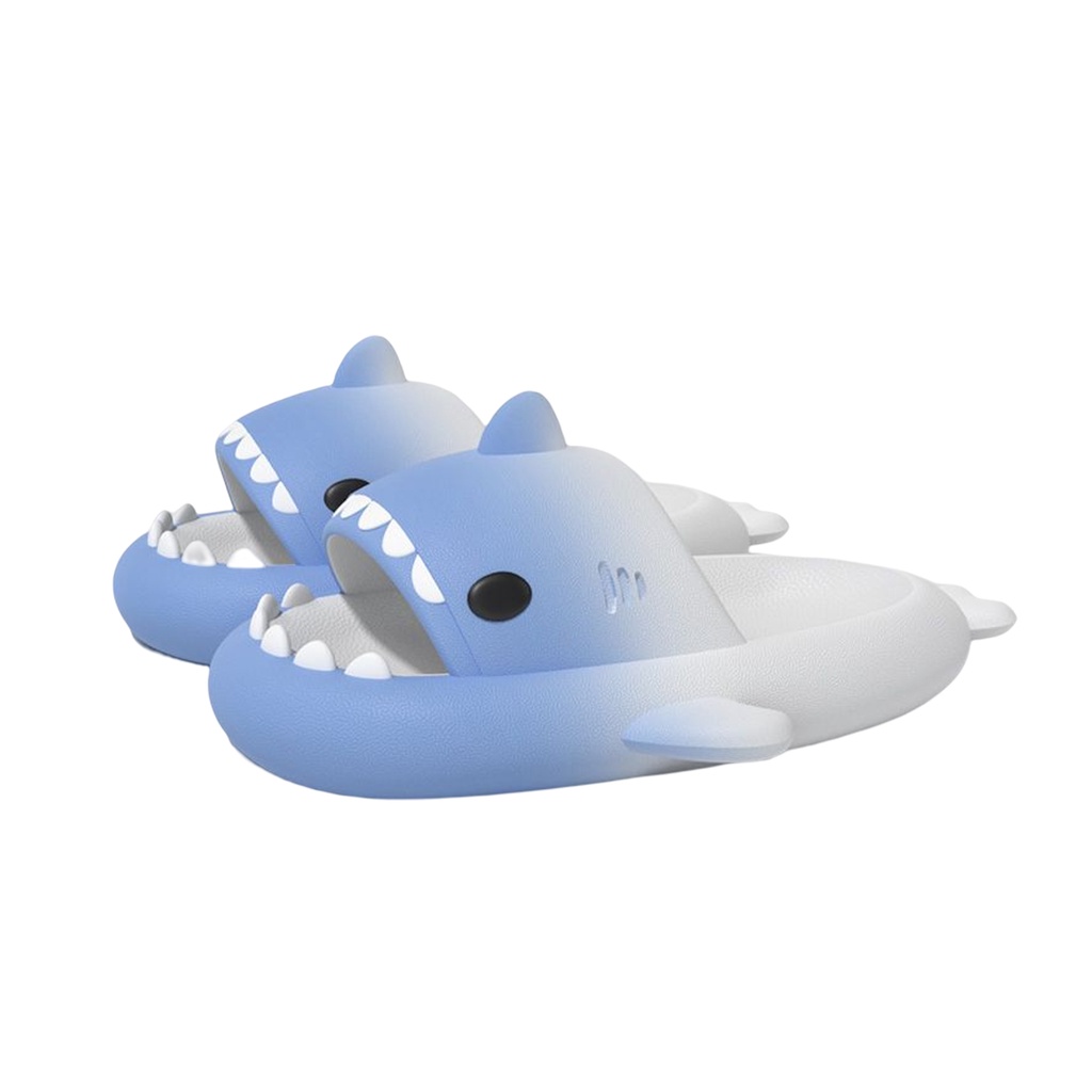 Seemehappy Zapatillas De Tiburón De Felpa Novedosas
