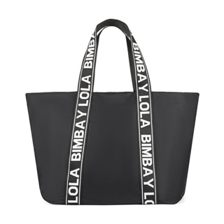 Mujer Bimba Y Lola Bolso Shopper M Nylon Lazada Negro