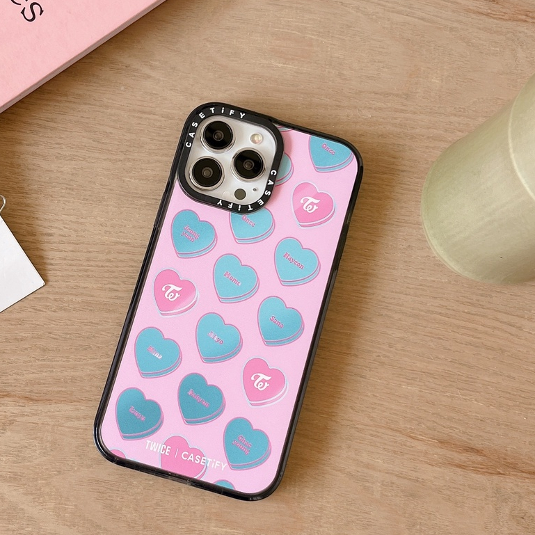 TWICE What is Love? iPhone 14 TWICE casetify ミラー ケース