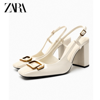 Zapatos blancos zara online mujer