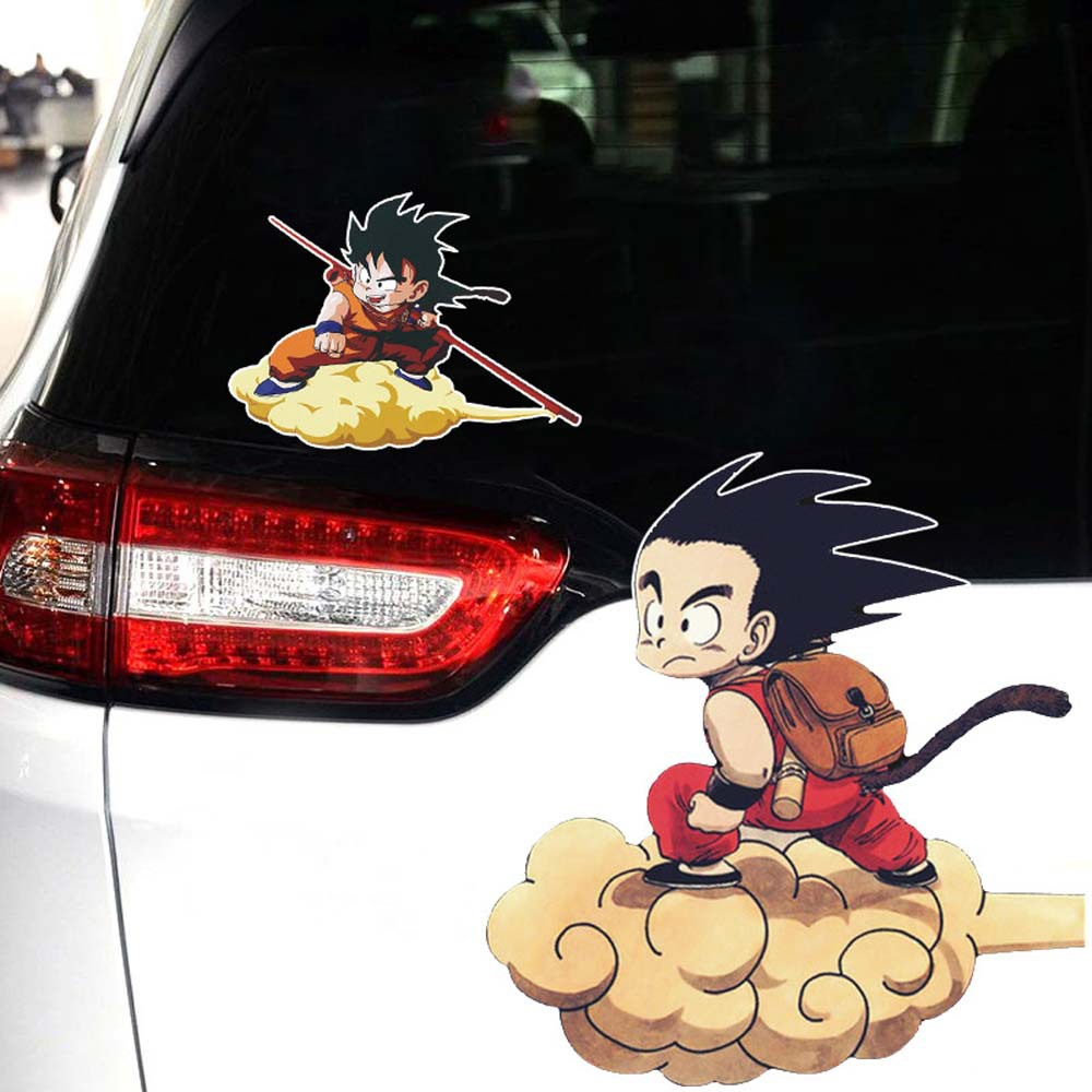 Pegatinas De Coche Dragon Ball Son Goku Decoración Reflectante Para  Parabrisas Parachoques Maletero Motocicletas Casco Portátil | Shopee México