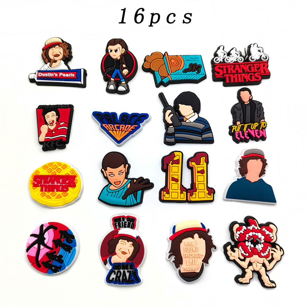 20 Piezas Charms Decorativos Para Zapatos Pynzeka - Diseños Animados, Fácil Instalación, Para Crocs Y Sandalias