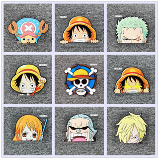 Pegatinas de One Piece con nombres / 1 Pack / Pegatinas de Anime -   México