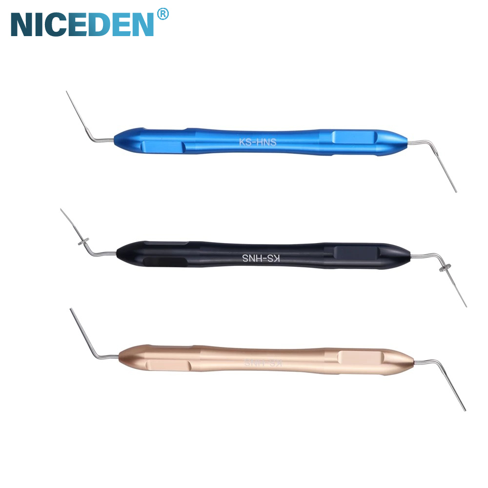 AZDENT Dental Endo Buchanan Strumento di riempimento per plugger manuale Punta NI # 0 # 1 # 2 Strumenti per odontoiatria del dentista  66