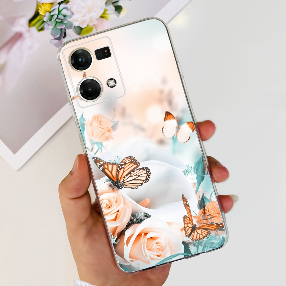 SEEKO Cover Per Oppo Reno7 4G, Custodia Anti-caduta Con Doppio Strato PC+TPU, Protezione Militare, Angoli Rinforzati, Supporto Pieghevole Nascosto Kickstand, Colore Verde, Ultra Sottile.