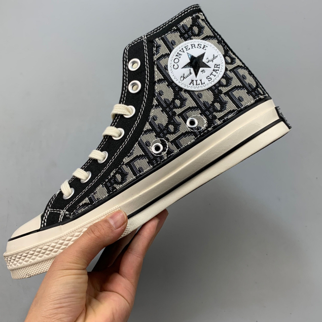 Dior x Converse Chuck Taylor All Star 1970s Hi “CONS MUST BE BORN AGAIN” 