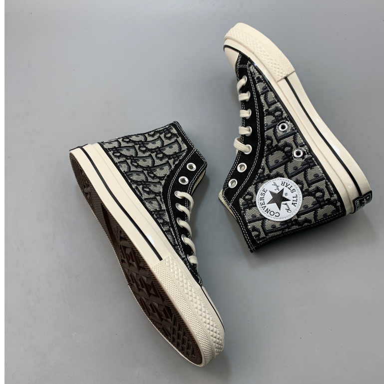 Dior x Converse Chuck Taylor All Star 1970s Hi “CONS MUST BE BORN AGAIN” 