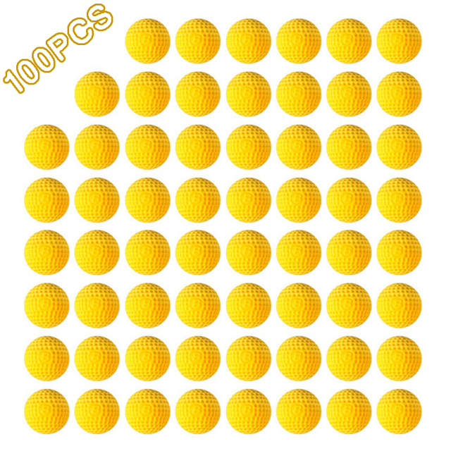 Paquete De Dardos De Recarga De Balas Redondas De 100 Piezas Para La Serie Nerf Rival Amarillo Azul Rojo Verde Naranja Shopee Mexico