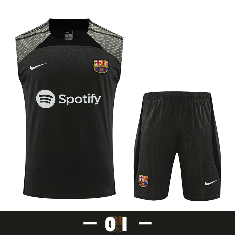 202324 Barcelona Tank Top Kit De Entrenamiento Camiseta De Fútbol