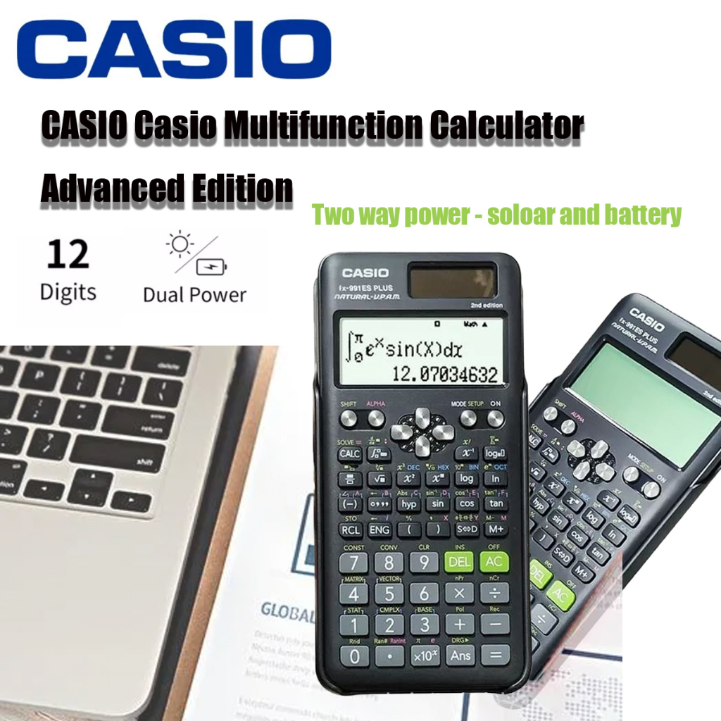 Calculadora Científica Casio FX-991ES Plus | 82MS Calculadoras ...