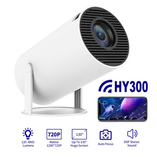 Proyector Hy300 4K Android 11 Wifi6 200 Ansi H713 Bt5.0 1080p 1280 720p  Inicio-Proyectores-Aliexpress
