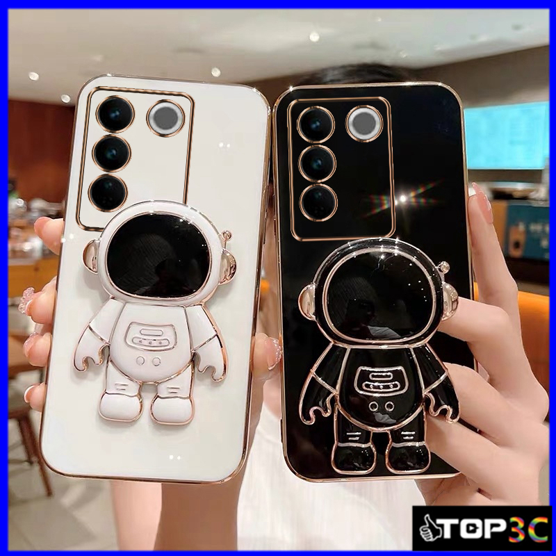 Funda Vivo V25E V25 V21 Astronauta Soporte De Teléfono YHY Shopee México