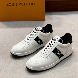 Louis Vuitton Zapatillas De Deporte De Mujer Blanco Cuero De Vaca