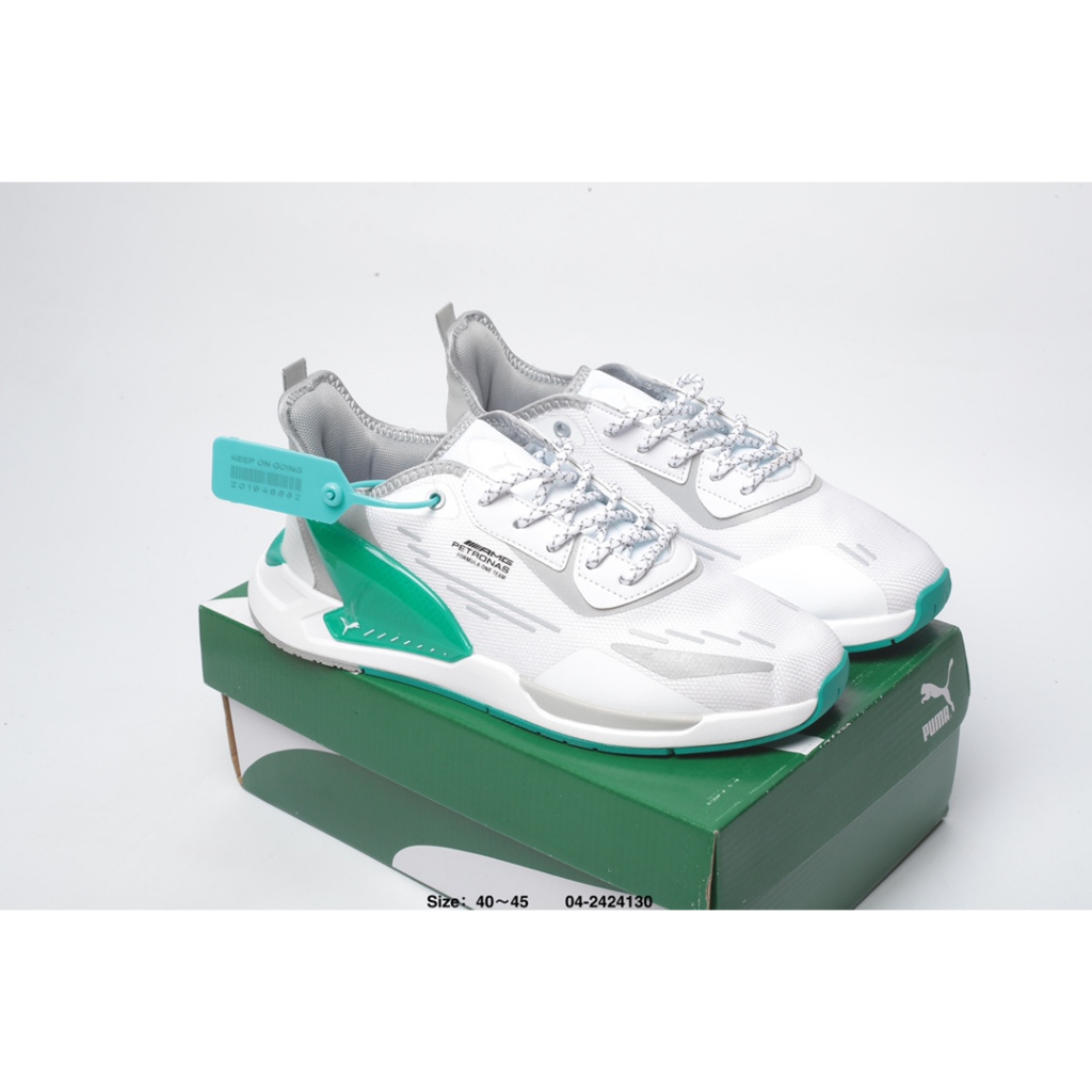 Chaussure puma mercedes discount blanche