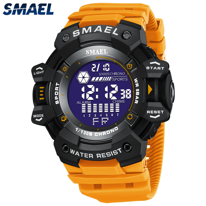 SMAEL Relojes Para Hombre Original Casual Sport Led Digital