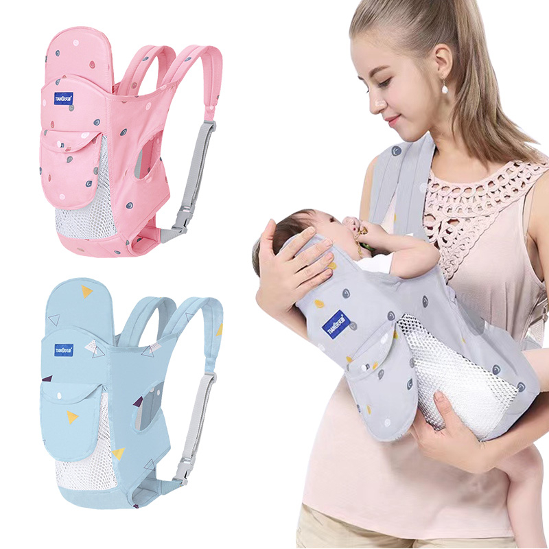 Mochila tipo canguro para bebé, portabebés ergonómico, transpirable,  eslinga - AliExpress