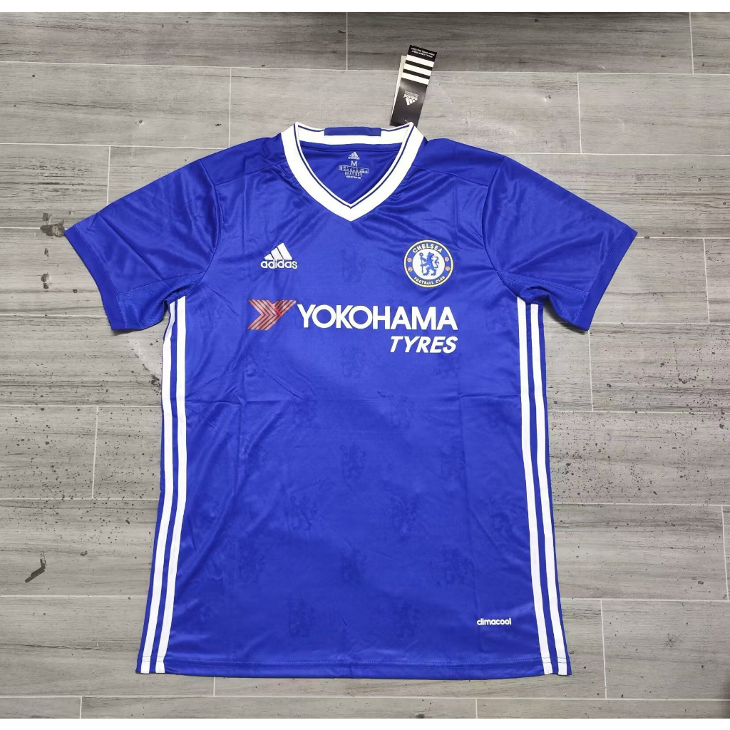 16-17 CFC Chelsea Casa Retro Camiseta De Fútbol CHE - Shopee ...