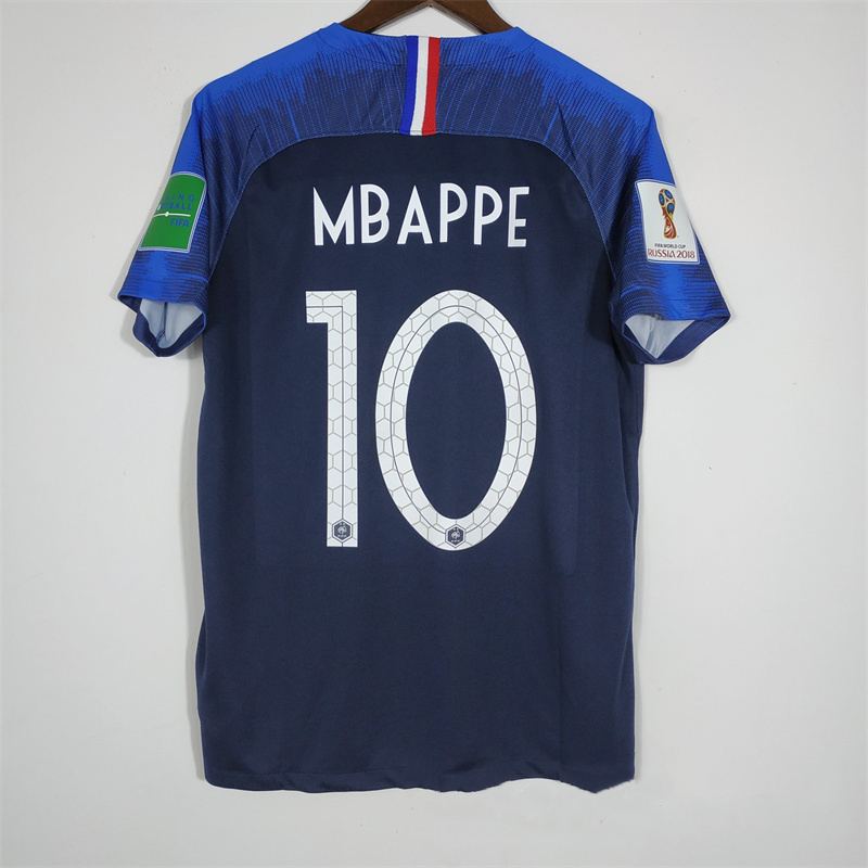 France Mbappé 2022 World Cup Soccer Jersey